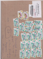 Mailed Cover (registered Letter) With Stamps Kremlins 2009  2018  From Russia - Lettres & Documents