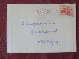 Denmark 1973 Cover To Esbjerg - Train Railway Ferry Boat Travellers - Covers & Documents