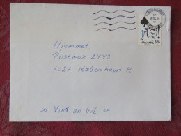 Denmark 1994 Cover From Nordsjaellands To Kobenhavn - Conservation CO2 Duck - Covers & Documents