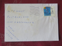 Denmark 1994 Cover From Sydjyllands To Kobenhavn - Children Stamps Competition - Comet - Covers & Documents