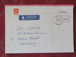 Denmark 1993 Cover From Sturd To Germany - Postage Paid - Covers & Documents