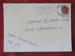 Denmark 1993 Cover From Nordjyllands To Kobenhavn - Danish Bible - Jacob's Fight With Angel - Covers & Documents