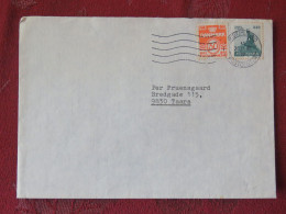 Denmark 1990 Cover From Midtjyland To Taars - Siren - Little Mermaid Sculture By Eriksen - Covers & Documents