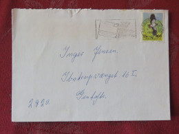 Denmark 1987 Cover From Frederikssund To Gentafte - Bird Vanellus - Covers & Documents