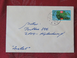 Denmark 1985 Cover From Sobor To Kobenhavn  - Bonn - Kopenhagen Declaration - Map - Flags - Covers & Documents