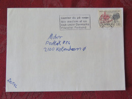 Denmark 1985 Cover From Viborg To Kobenhavn  - St. Cnut Land Grant To Lund Cathedral - Horse - Covers & Documents