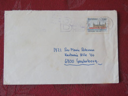 Denmark 1985 Cover From Lyngby To Sonderborg  - Kronborg Castle - Owl Adress On Back - Covers & Documents