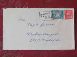 Denmark 1973 Cover From Kobenhavn To Gentafte - King Frederik IX - Sport - Swimming - Covers & Documents