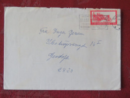 Denmark 1989 Cover From Slager To Gentofte - Tractor Agricultural Museum - Covers & Documents