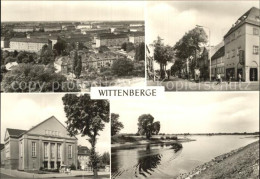Wittenberge Prignitz Blick Vom Rathausturm Bahnstrasse Kulturhaus Elbe - Wittenberge