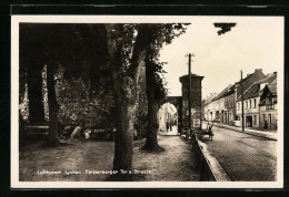 AK Lychen, Fürstenberger Tor Und Strasse - Lychen