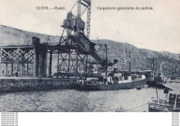 A12- GIJON - CARGADORES GENERALES DE CARBON  - ( 2 SCANS ) - Asturias (Oviedo)