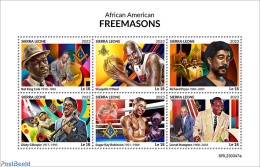Sierra Leone 2023 African American Freemasons, Mint NH, Various - Freemasonry - Freemasonry
