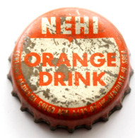 Nehi Orange Drink Cork Lined Soda Bottle Cap Kronkorken Chapas Tapon Capsule - Limonade