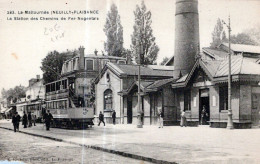 93 / NEUILLY PLAISANCE - LA MALTOURNEE - LA STATION DES CHEMINS DE FER NOGENTAIS - TRAMWAY - Neuilly Plaisance