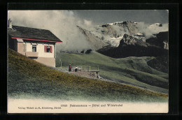 AK Adelboden, Hotel Hahnenmoos Und Wildstrubel - Adelboden