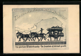 AK Adelboden, Nevada Palace-Hotel, Pferdeschlitten - Adelboden