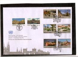 747 - REP. CECA / FDC  "PATRIMONIO MONDIALE UNESCO "  7-8- SETTEMBRE 2016 - FDC