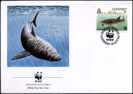 Guernsey - FDC - Wilde Dieren / Wild Animals - FDC