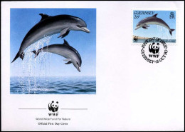 Guernsey - FDC - Wilde Dieren / Wild Animals - FDC