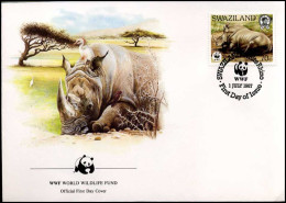 Swaziland - FDC - Neushoorn - FDC