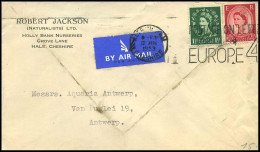 Cover To Antwerp, Belgium - 'Robert Jackson Ltd., Holly Bank Nurseries, Hale, Cheshire' - Covers & Documents