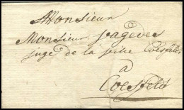 Lettre Avant La Philatélie - Non Classés