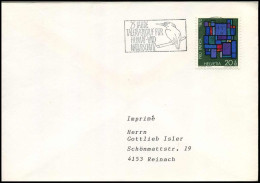 Cover To Reinach, Switzerland - Briefe U. Dokumente
