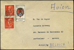 Cover To Aartselaar, Belgium - Briefe U. Dokumente