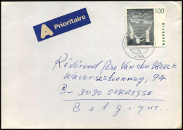 Cover To Overijse, Belgium - Briefe U. Dokumente