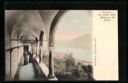 AK Locarno, La Madonna Del Sasso - Locarno