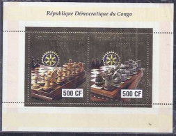Chess Congo 2003 - Piezas Y Tablero (**) Cinderella - Vignettes De Fantaisie