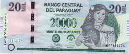 Paraguay, (374), 20000 Guaranies De 2017, P. 238, UNC - Paraguay