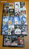 Johnny HALLYDAY : Lot De 19 Films En VHS Dont L'aventure C'est L'aventure - Collections & Sets