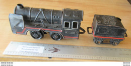 50-10- Lade 51 -50-10- Locomotive En Métal - Metalen Locomotief - Jouets Anciens