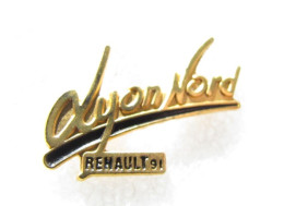 PIN'S     RENAULT  LYON NORD   91 - Renault