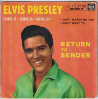 ELVIS PRESLEY - FR SP - GIRLS! GIRLS! GIRLS!  + 3 - Rock