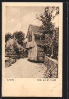 AK Lychen, Partie Am Oberpfuhl - Lychen