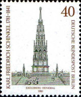 Berlin Poste N** Yv:601 Mi:640 Karl Friedrich Schinkel Kreuzberg-Denkmal - Monuments