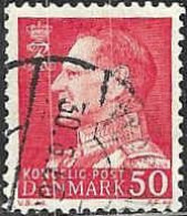 Danemark Poste Obl Yv: 423 Mi:429x Frederik IX (TB Cachet Rond) - Usati