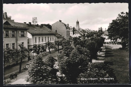 AK Rehau /Bay., Am Maxplatz - Rehau