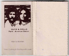 Guys & Dolls. - Cigarette Paper; Papier Cigarettes; Papier à Rouler Les Cigarettes - Other & Unclassified