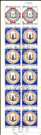 France Carnet Obl Yv:2039 Mi:MH20 Croix-Rouge Faïence De Quimper (TB Cachet à Date) 19-6-1990 - Porcelain