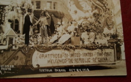 ETATS UNIS - CHINE- CHINA -PORTOLA - " GRATITUDE TO-UNITED- STATES - THAT- FIRST - WELCOMED - THE- REPUBLIC OF CHINA " - - Altri & Non Classificati