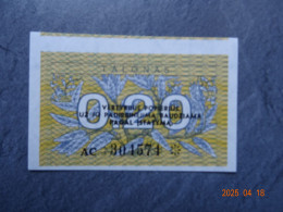 0,20  TALONAS    1991 - Litouwen