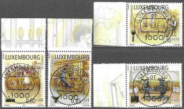 Luxembourg 2011 Bienfaisance Welfare Wohlfahrt Metier Artisanale Old Crafts Professions Mi.no. 1919-22 Used Oblitéré - Used Stamps