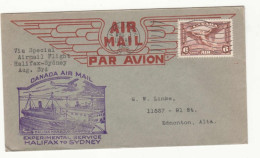 Canada 1935 Halifax - Sydney Pa No 5 - Luftpost