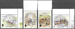 Luxembourg 2012 Bienfaisance Welfare Wohlfahrt Metier Artisanale Old Crafts Professions Mi.no. 1956-59 Used Oblitéré - Used Stamps