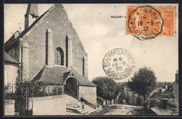 CPA Reugny /I.-et-L., L`Eglise - Reugny