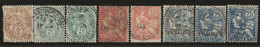 Levant         .  Y&T    .    8 Timbres      .       O       .      Oblitéré - Gebruikt